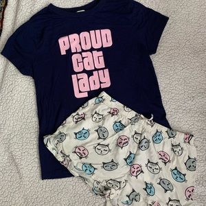 Cat Lady PJ’s
